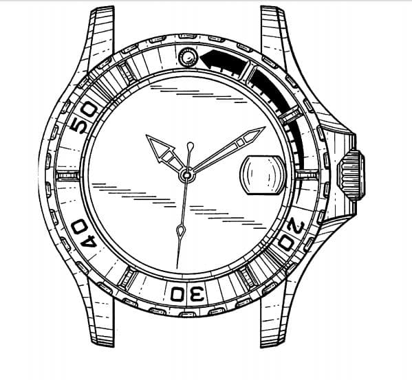 Rolex Design Patent