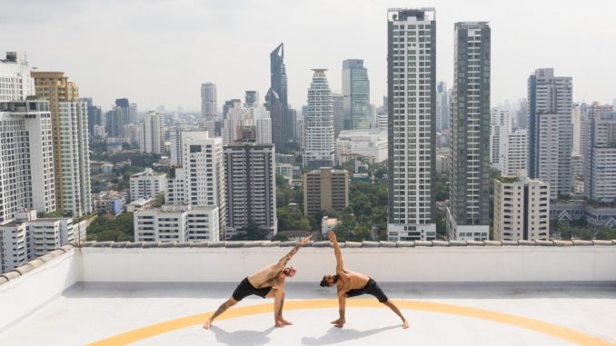 Yoga is a traditional way of improving the physical and mental health of a person, through various postures and actions as directed by Indian sages thousands of years ago. It is not related to any religion, as it purely deals with the physical movements of our body. Various body postures called asanas, breathing techniques called pranayama, and meditation or dhyana comprise a yoga session.