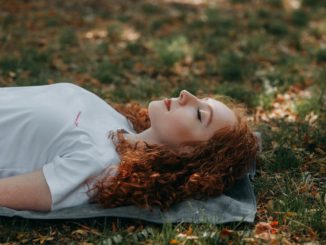 Woman laying down