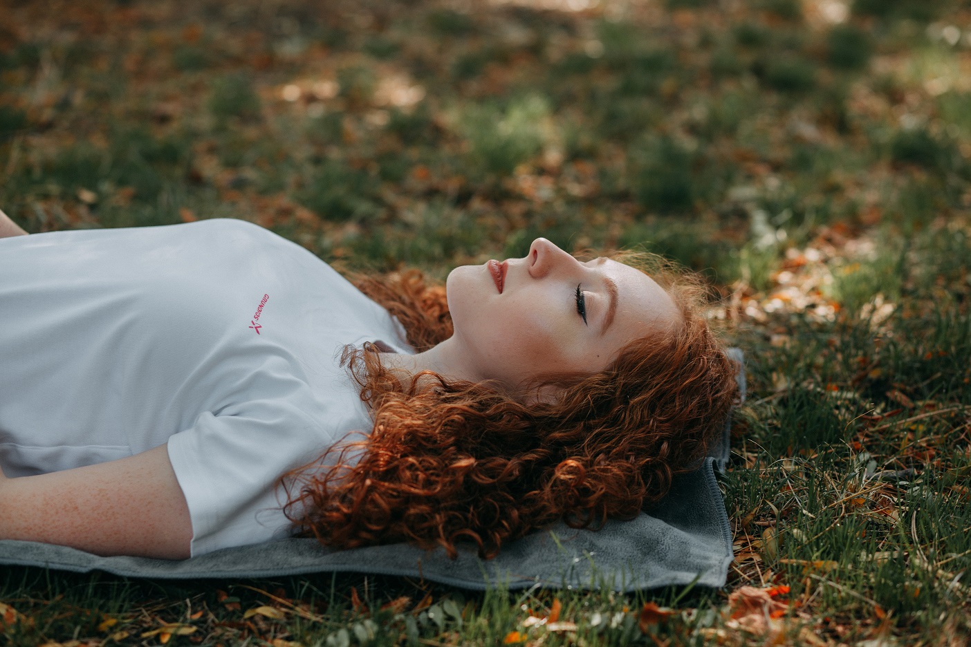 Woman laying down