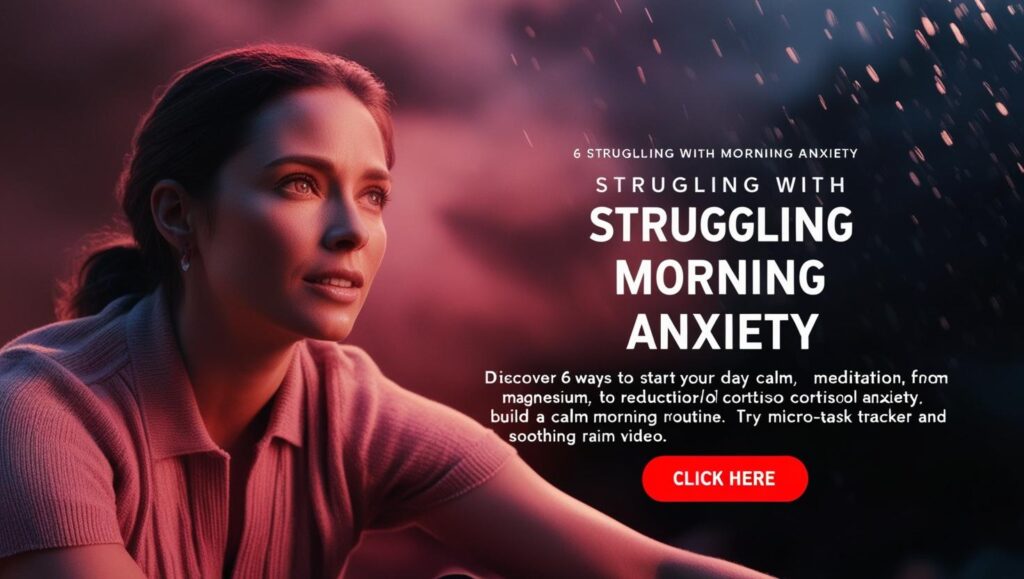 Morning Anxiety